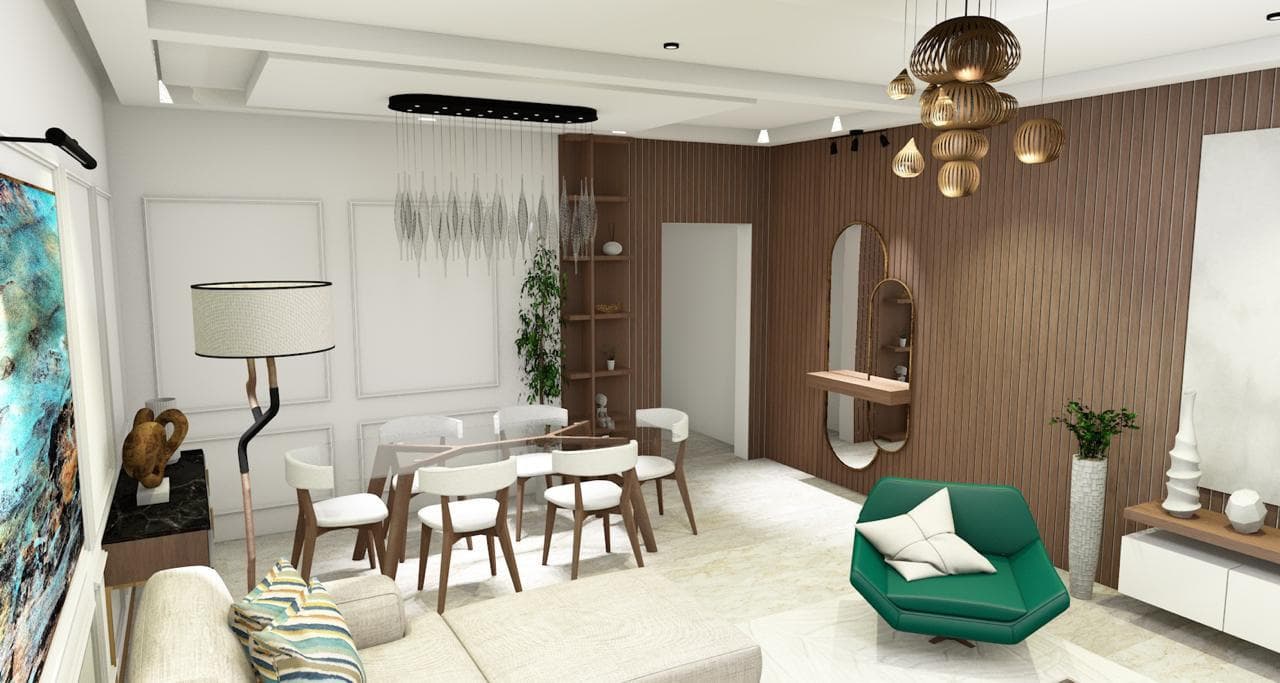 Salon contemporain